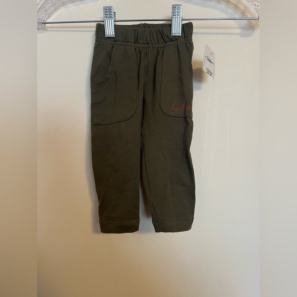 Cabela's Dark Green Kids Joggers